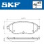 Колодки гальмівні дискові (комплект 4 шт) SKF VKBP 80012 (фото 6)