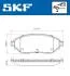 Колодки гальмівні дискові (комплект 4 шт) SKF VKBP 80012 (фото 6)