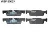 Колодки тормозные дисковые (комплект 4 шт.)) SKF VKBP 80019 (фото 1)