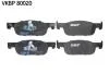 Колодки тормозные дисковые (комплект 4 шт.)) SKF VKBP 80020 (фото 1)