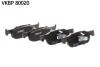 Колодки тормозные дисковые (комплект 4 шт.)) SKF VKBP 80020 (фото 2)