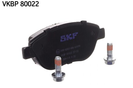 PEUGEOT гальмівні колодки передн.307 01-,Citroen Berlingo,Fiat Doblo SKF VKBP 80022
