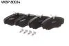 Колодки тормозные дисковые (комплект 4 шт.)) SKF VKBP 80034 (фото 2)