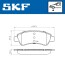 Колодки тормозные дисковые (комплект 4 шт.)) SKF VKBP 80040 (фото 2)