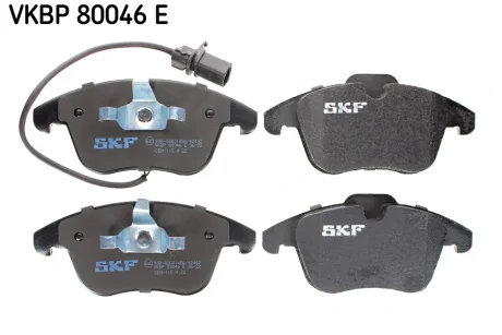 VW гальмівні колодки передн.Audi A4/5 07- SKF VKBP 80046 E