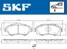 OPEL гальмівні колодки передн.Corsa C 1,0-1,8 00- SKF VKBP 80062 A (фото 2)