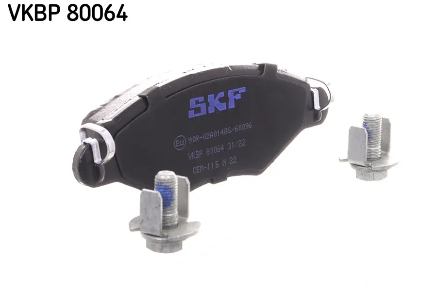 PEUGEOT гальмівні колодки передн. 206 98- SKF VKBP 80064 (фото 1)