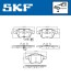 Колодки тормозные дисковые (комплект 4 шт.)) SKF VKBP 80073 E (фото 6)