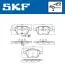 Колодки гальмівні дискові (комплект 4 шт) SKF VKBP 80073 E (фото 6)