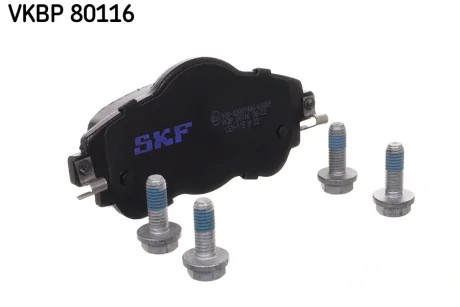 CITROEN гальм.колодки передн. C4 09- SKF VKBP 80116