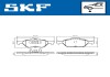 Комплект гальмівних колодок, дискове гальмо SKF VKBP 80125 (фото 2)