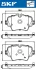 BMW Колодки гальмівні передні 1 F40,2,3 G20,4,5 G30,X1 F48,X2,X3 G01,X4 SKF VKBP 80132 (фото 6)