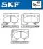 Комплект тормозных колодок, дисковый тормоз SKF VKBP 80135 A (фото 2)
