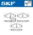 VW гальмівні колодки передн.Audi A3,Seat,Skoda Octavia,Golf VII,Sharan 10- SKF VKBP 80179 E (фото 2)