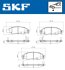 OPEL колодки гальмівні передні AGILA 1.0 12V,1.2 16V 00- SKF VKBP 80223 A (фото 2)