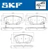 KIA гальмів.колодки передн. Ceed,Cerato 13-, Carens 1,7CRDi 13-,Hyundai i30,Grandeur SKF VKBP 80228 A (фото 2)