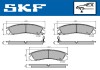 Комплект гальмівних колодок, дискове гальмо SKF VKBP 80230 A (фото 6)