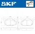 PEUGEOT гальмів.колодки передн.106,205,305,309,405,Renault 11,19,21,Clio,Rapid,Super 5 SKF VKBP 80238 E (фото 2)