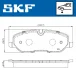 LANDROVER гальмівні колодки передн. Range Rover Sport 05-, Discovery 04- SKF VKBP 80306 (фото 2)