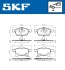 Колодки тормозные дисковые (комплект 4 шт.)) SKF VKBP 80314 A (фото 6)