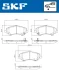 CHRYSLER гальмівні колодки передн.Grand Voyager,Dodge Nitro,Cherokee 07- SKF VKBP 80334 A (фото 2)