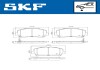 Комплект тормозных колодок, дисковый тормоз SKF VKBP 80406 A (фото 2)