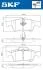 Комплект тормозных колодок, дисковый тормоз SKF VKBP 80430 A (фото 2)