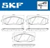 HYUNDAI гальмівні колодки передні H-1,Santa Fe 01-,SsangYong Actyon,Kyron,Rexton 02- SKF VKBP 80511 A (фото 6)