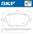 VW гальмівні колодки перед.Polo 01- Skoda Fabia 99-, Roomster SEAT SKF VKBP 80517 (фото 2)