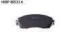Комплект тормозных колодок, дисковый тормоз SKF VKBP 80533 A (фото 1)