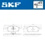 LAND ROVER К-т передн. гальм. колодок Discovery Sport 2,0-2,2 14-, Range Rover Evoque 2,0-2,2 11- SKF VKBP 80979 (фото 2)