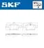 Комплект тормозных колодок, дисковый тормоз SKF VKBP 90025 (фото 6)