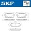OPEL гальмів.колодка задн.Astra J,Mokka,Zafira,Chevrolet Cruze 09- SKF VKBP 90033 A (фото 2)