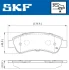 FIAT гальмів.колодки задн.Ducato,Citroen Jumper 06- SKF VKBP 90045 (фото 2)