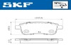 Колодки тормозные дисковые (комплект 4 шт.)) SKF VKBP 90058 (фото 2)