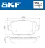 FORD Тормозные колодки задн.Focus II,Galaxy,Kuga,Mondeo,S-Max SKF VKBP 90072 (фото 2)