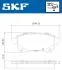 Колодки гальмівні дискові (комплект 4 шт) SKF VKBP 90134 (фото 6)
