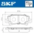 TOYOTA гальмівні колодки задн.Corolla 02- SKF VKBP 90208 A (фото 2)