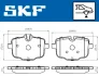 BMW гальмів.колодки задн.F10 530d-550,Touring 518d-550,6 Gran Coupe F06 SKF VKBP 90366 (фото 2)