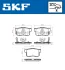 HONDA гальмівні колодки задн.Accord 2.2/2.4 08-,CR-V II 01- SKF VKBP 90397 A (фото 2)