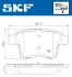 FORD гальмівні колодки задн.Mondeo III 04-,Jaguar X-Type 04- SKF VKBP 90407 (фото 2)