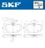 VW гальмівні колодки задн (з датчиком) T4 90- SKF VKBP 90493 E (фото 2)