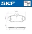 DB гальмівні колодки задн.Sprinter 95- VW LT35 SKF VKBP 91027 (фото 2)