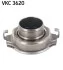 Підшипник вижимний Mitsubishi Pagero 2.8-3.5 00-/Lancer 1.8-2.0 95- SKF VKC 3620 (фото 1)