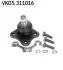 VW кульова опора Golf,Jetta,Polo,SEAT з кріпленням! SKF VKDS 311016 (фото 1)