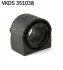 Втулка стабілізатора AUDI/SEAT/SKODA/VW A3/Altea/Octavia/Golf "1,2-3,6 "03-17 SKF VKDS351038 (фото 1)