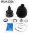 ШРКШ (зовнішній) Skoda Fabia 99-/Rapid 12-15/Roomster/Seat 02-15/VW Polo 01- (36z/30z/52mm) SKF VKJA 5264 (фото 1)