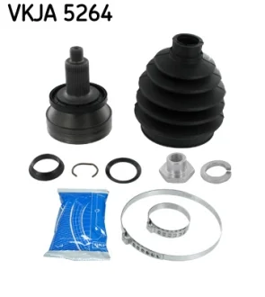 ШРКШ (зовнішній) Skoda Fabia 99-/Rapid 12-15/Roomster/Seat 02-15/VW Polo 01- (36z/30z/52mm) SKF VKJA 5264