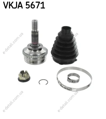 Шрус (наружный) Renault Kangoo 97-08 SKF VKJA 5671 (фото 1)