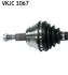 Полуось SKF VKJC 1067 (фото 2)